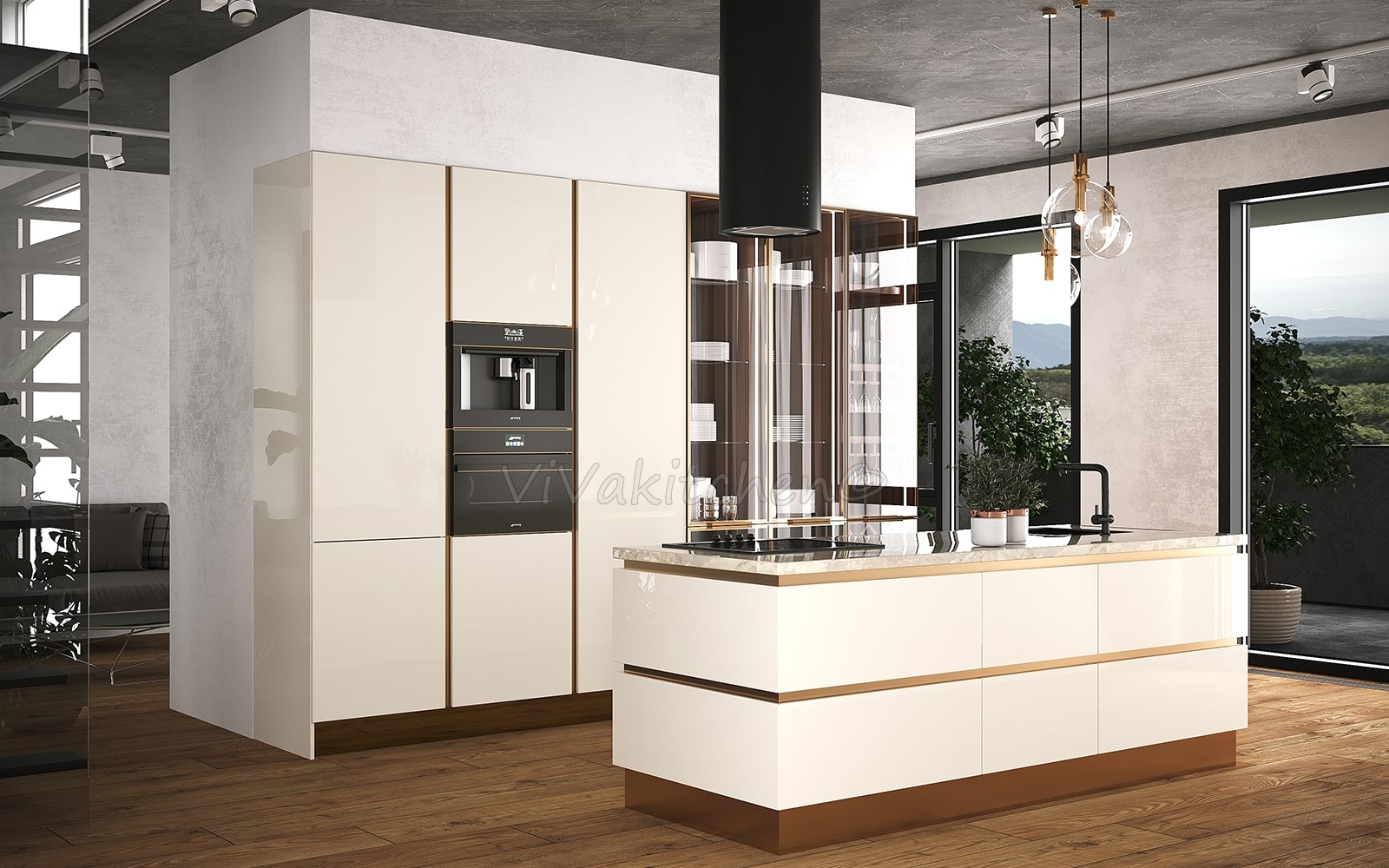 vivakitchen вивакитчен кухня GRANDE GOLD