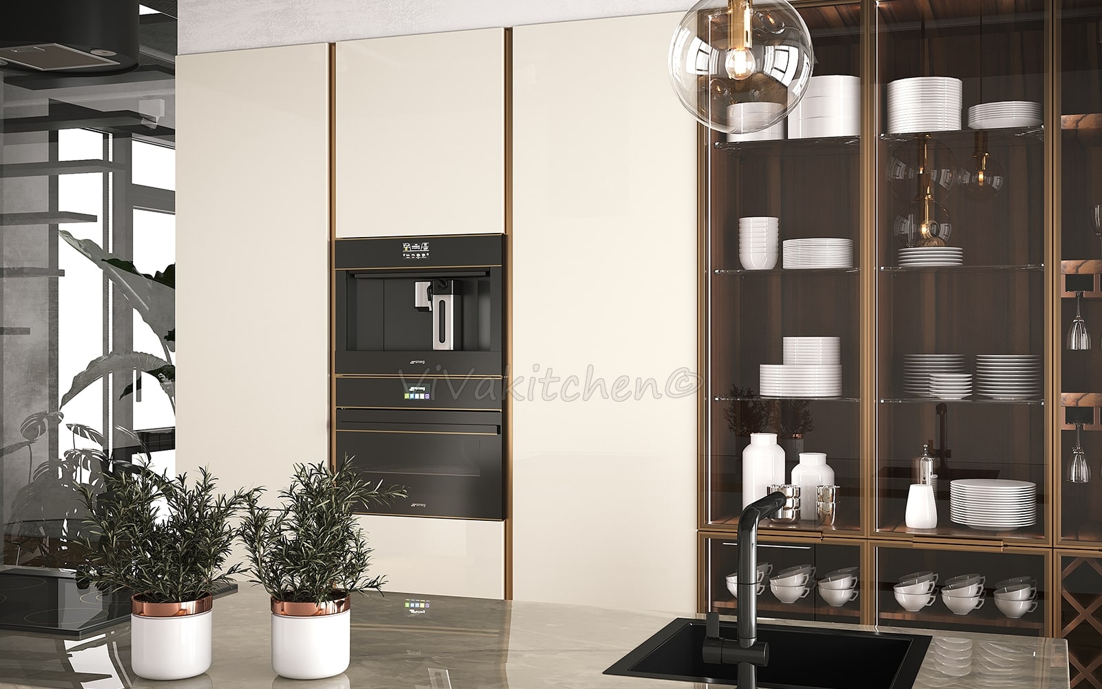 vivakitchen вивакитчен кухня GRANDE GOLD