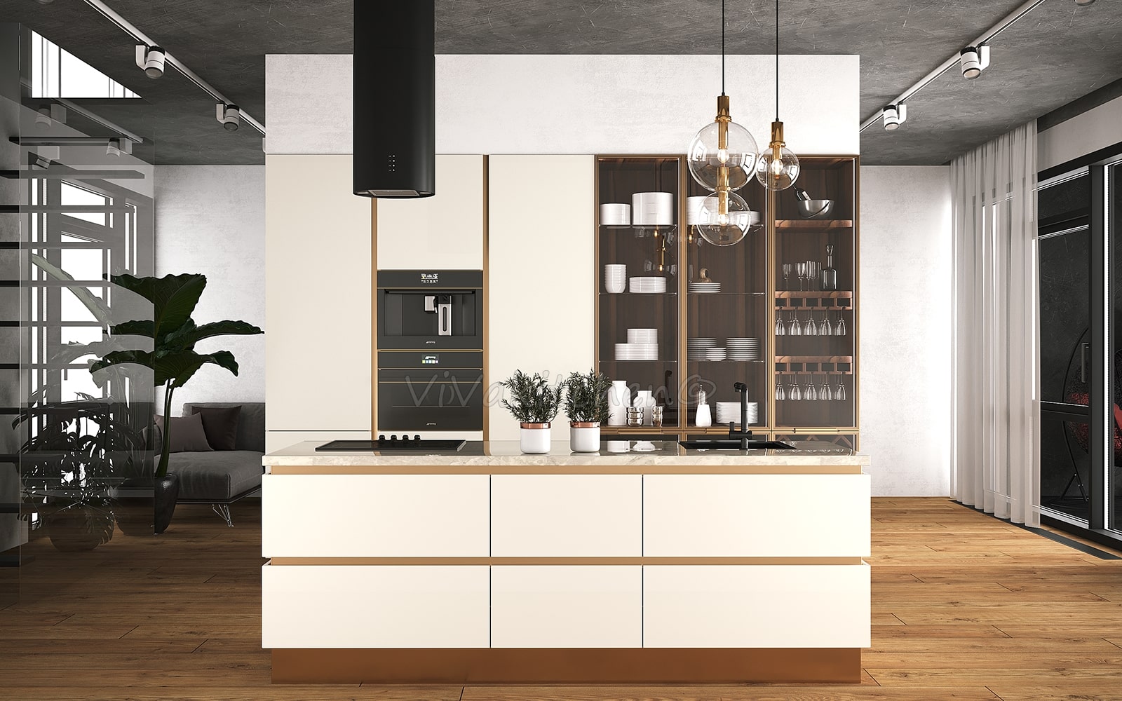 vivakitchen вивакитчен кухня GRANDE GOLD