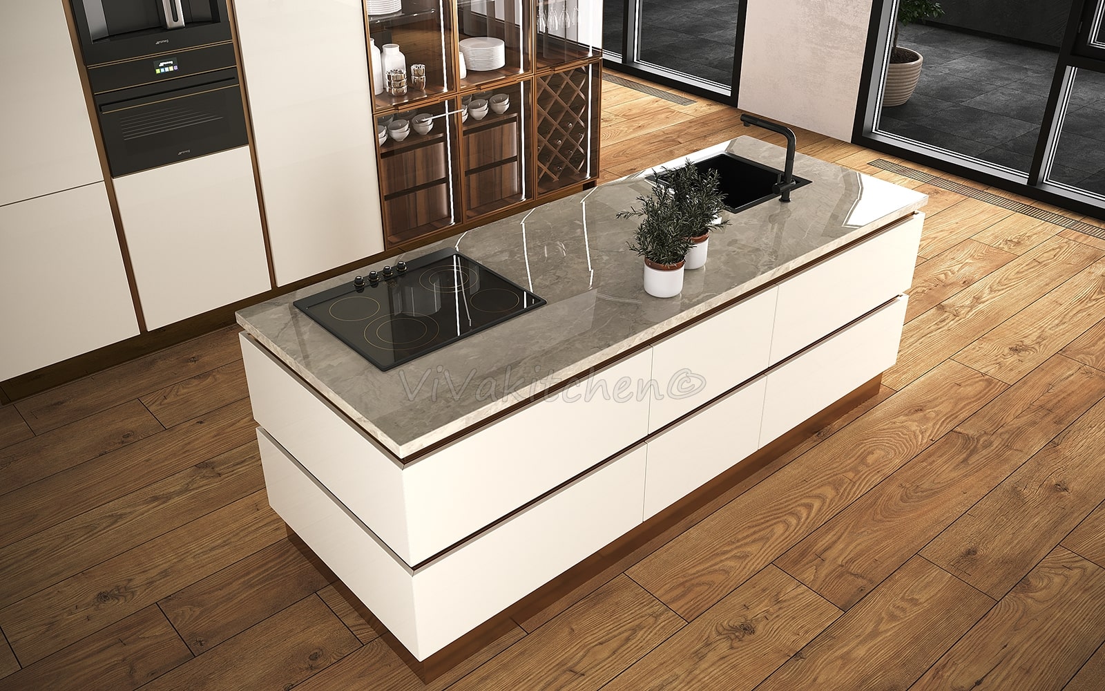 vivakitchen вивакитчен кухня GRANDE GOLD