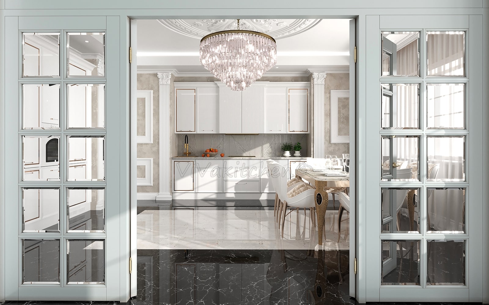 vivakitchen вивакитчен кухня GOLD LINE