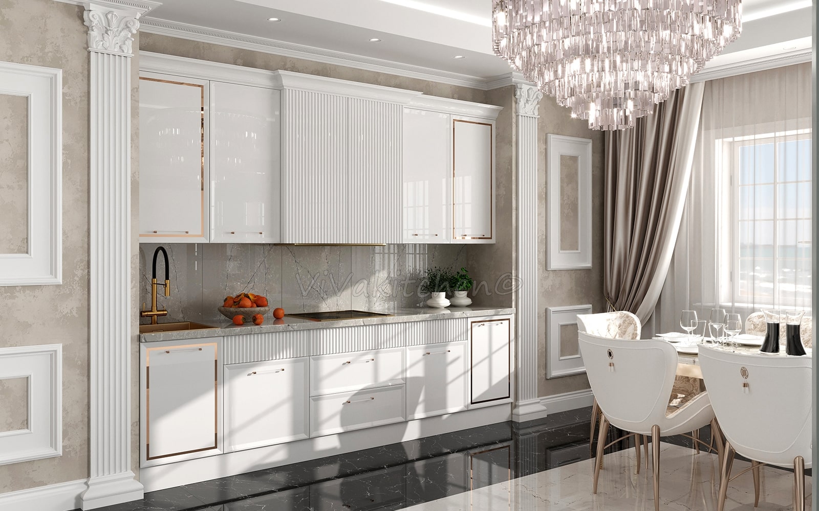 vivakitchen вивакитчен кухня GOLD LINE